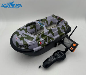 Boatman Vulcan V2 Camo Pro Bait Boat. Autopilot GPS, 300m Sonar