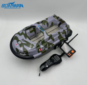 Boatman Vulcan V2 Camo Sonar Bait Boat.