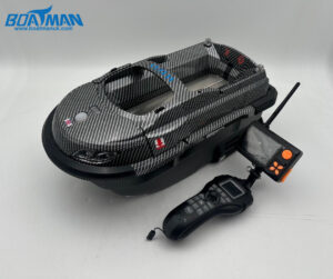 Boatman Vulcan V2 Carbon Pro Bait Boat. Auto Pilot GPS, 300M Sonar