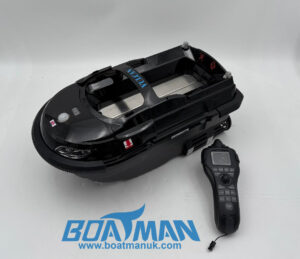 Boatman Vulcan V2 Black GPS Bait Boat. 16 Stored Locations, 60 Satellites