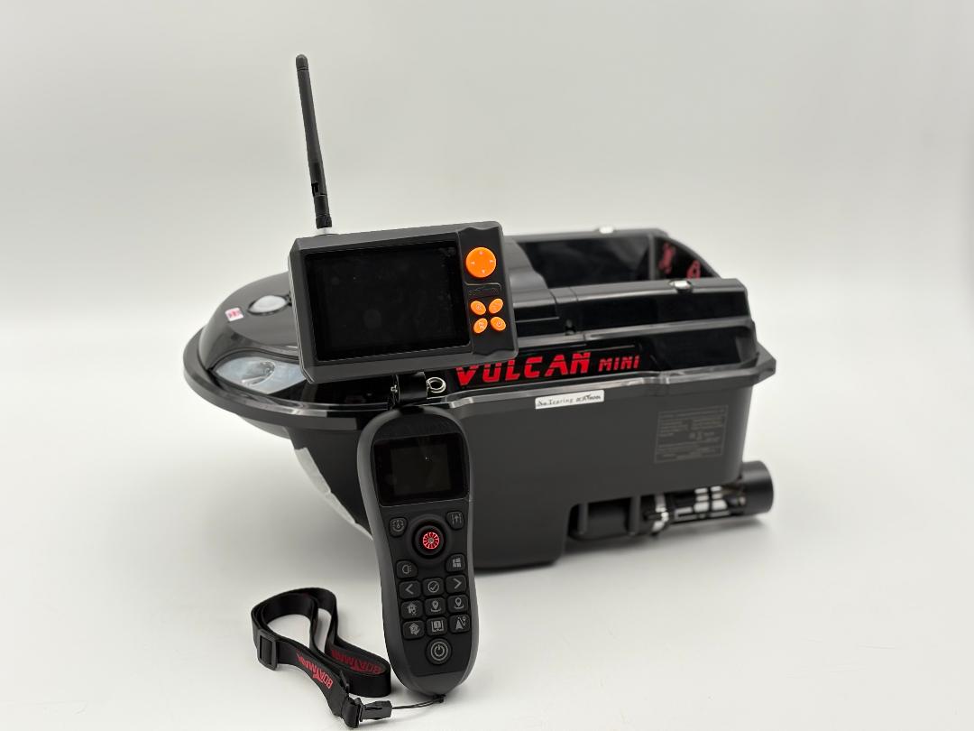 #Pre Order# Vulcan Mini Black Pro Bait Boat. Autopilot GPS, 300m Sonar - Image 3
