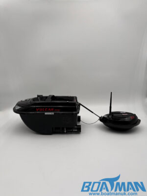 Boatman SN5 Elf Towable Sonar Fish Finder, Full Touch Screen Display Full Echo Kit In Black